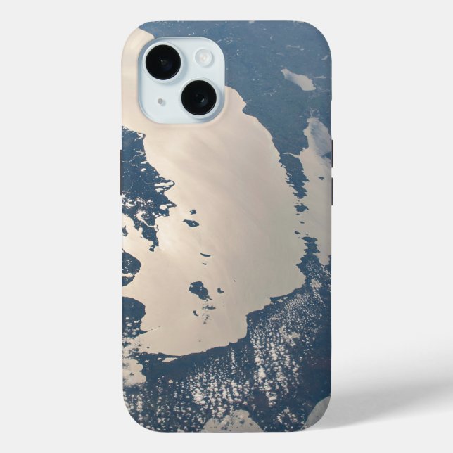 Coques Case-Mate iPhone Poutres Sunglint Au Bord Du Lac Michigan (Verso)