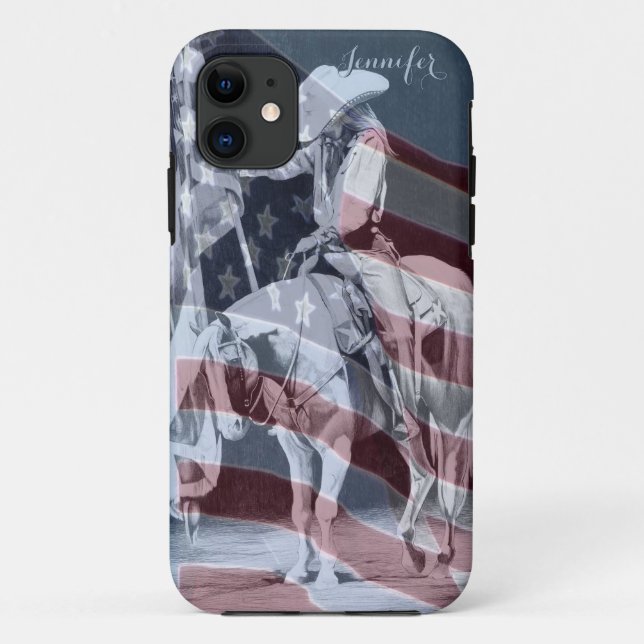 Coques Case-Mate iPhone Prayers de Stampede (ballpoint avec drapeau) (Dos)