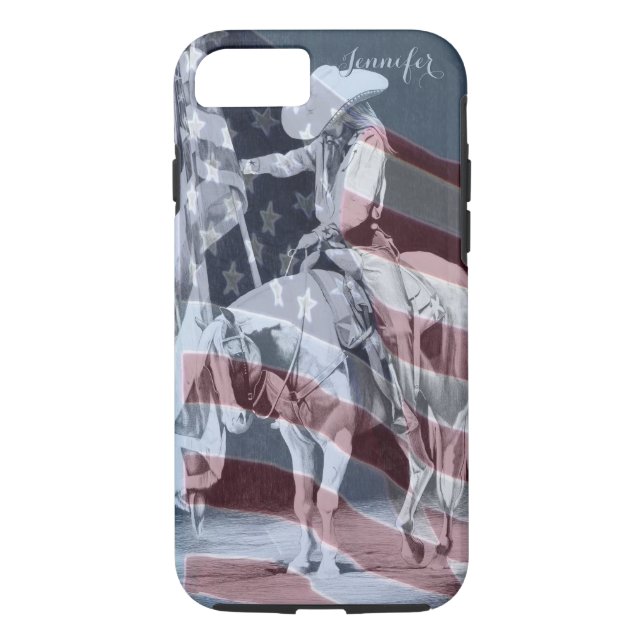 Coques Case-Mate iPhone Prayers de Stampede (ballpoint avec drapeau) (Dos)