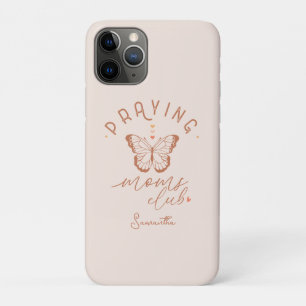 Case-Mate iPhone Case Praying Moms Club : Butterfly Boho Design Vintage
