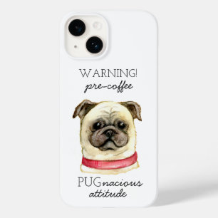 Coque Pour iPhone 14 Pré café Pugnacious Attitude avec Carlin