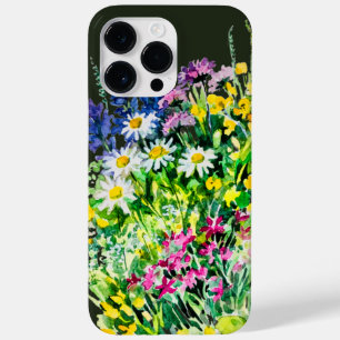 Coque Pour Pour iPhone 14 Pro Max pré d'été, fleurs sauvages