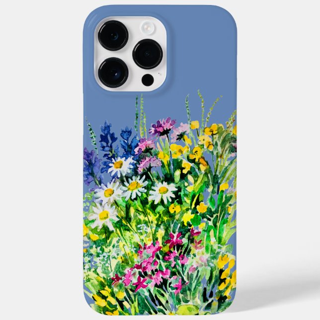 Coques Case-Mate iPhone pré d'été, fleurs sauvages (Verso)