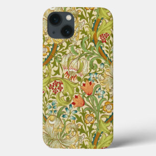 iPhone 13 Coque Pre-Raphaelite d'or de cru de lis de William
