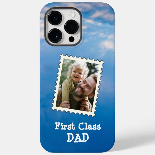 Coques Case-Mate iPhone Premier DAD Meilleur Papa Jamais photo personnalis (Verso)