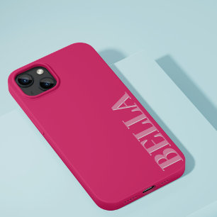 Coque Pour iPhone 14 Premier minimaliste rose moderne