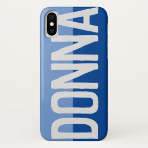 Case-Mate iPhone Case Premier nom initial Plus Donna avec Fleurs