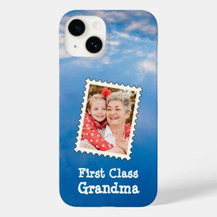 Coque Pour iPhone 14 Première classe Grandma Best Grandma Ever custom p