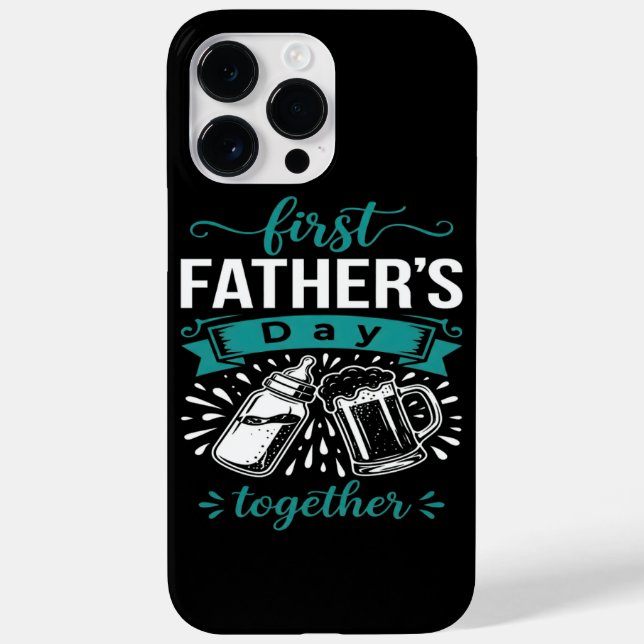 Coques Case-Mate iPhone Première fête des pères ensemble (Verso)