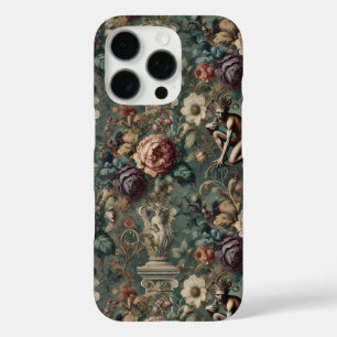 Coques iPhone 16 Pro Prenez un Bow - Gothique Floral Design
