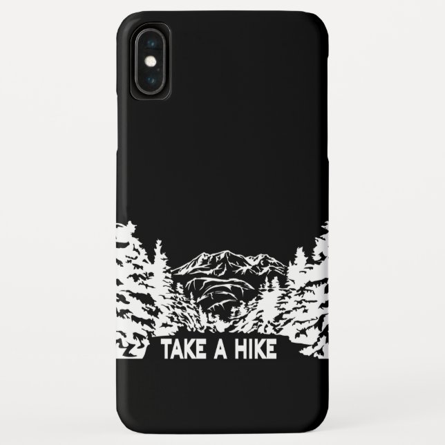 Coques Case-Mate iPhone Prenez une citation Hippique paysage montagnard mo (Dos)