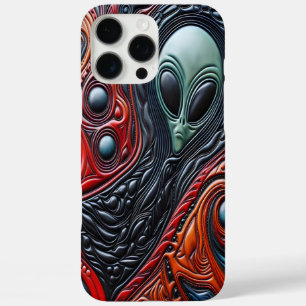 Coques iPhone 16 Pro Max Présence mystérieuse d'Aliens dans une spirale cos