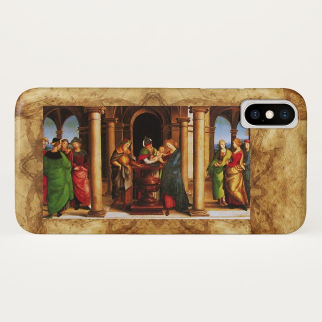 COQUES Case-Mate iPhone PRÉSENTATION DE JÉSUS AU TEMPLE (Dos (Horizontal))