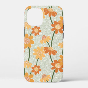 Case-Mate iPhone Case Pretty retro muted 1970 s flowers