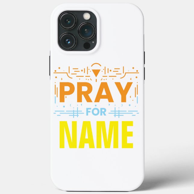 Coques Case-Mate iPhone Priez Pour : Ensemble dans la Solidarité (Verso)