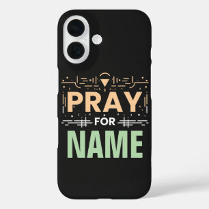 Coque Pour iPhone 16 Priez Pour : Ensemble dans la Solidarité