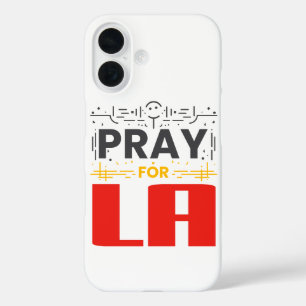 Coque Pour iPhone 16 Priez pour LA