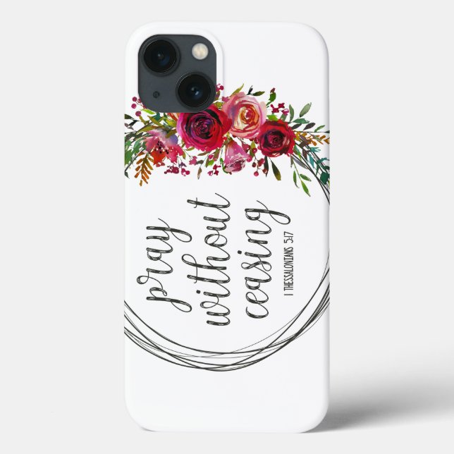 Coques Case-Mate iPhone Priez Sans Cesse (Verso)