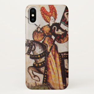 Coque iPhone X PRINCESS PENTHESILEA COMME CHEVALIER MÉDIÉVAL Hera