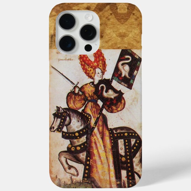 Coques Case-Mate iPhone PRINCESS PENTHESILEA COMME CHEVALIER MÉDIÉVAL Hera (Verso)