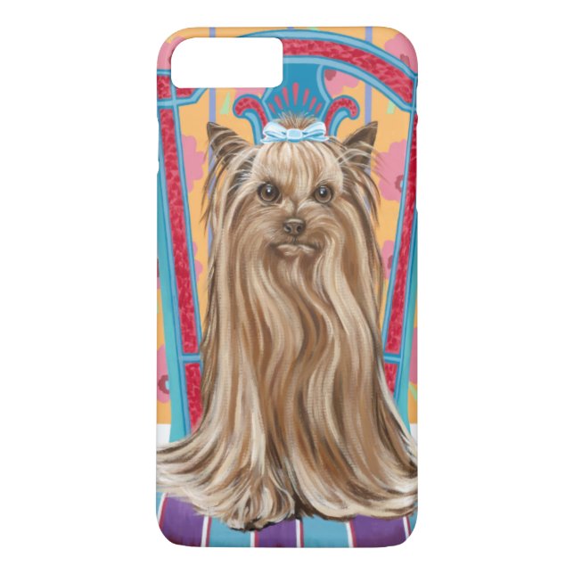 Coques Case-Mate iPhone Princesse de la Couronne Yorkie (Dos)