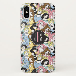 Coques Pour iPhone Princesse Disney  Motif surdimensionné de monogram