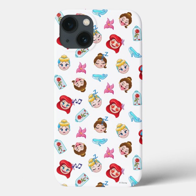 Coques Case-Mate iPhone Princesse Emoji Motif (Verso)