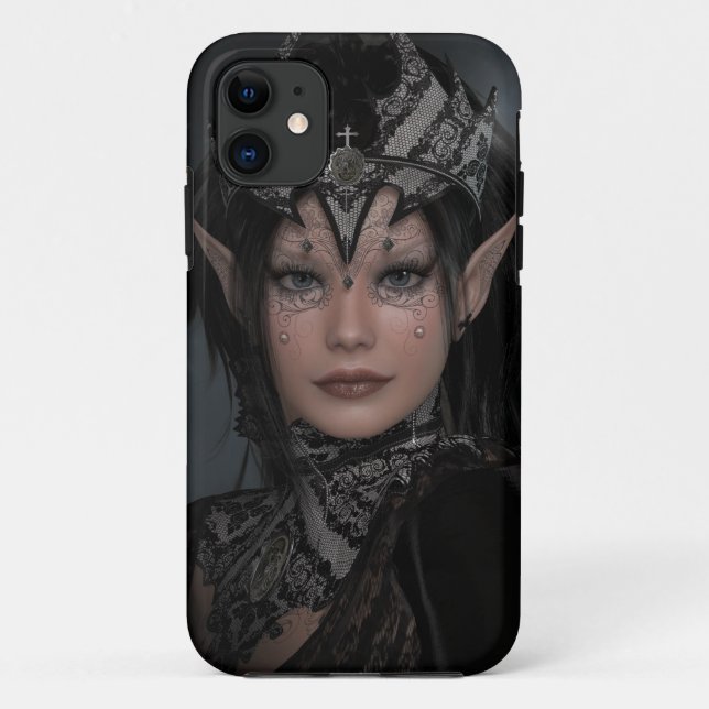 Coques Case-Mate iPhone Princesse foncée de lune (Dos)