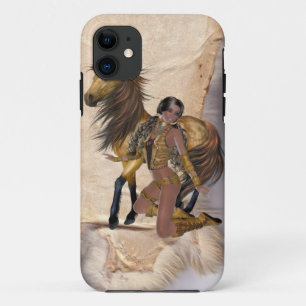 Etui iPhone Case-Mate princesse indienne américaine et cheval