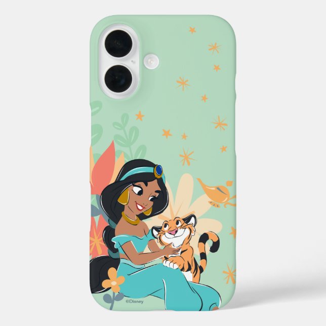 Coques Case-Mate iPhone Princesse Jasmine & Rajah - Moments magiques (Verso)