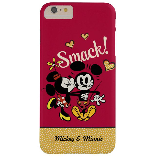 Coques Case-Mate iPhone Principaux raccourcis Mickey | Baiser sur la joue (Dos)