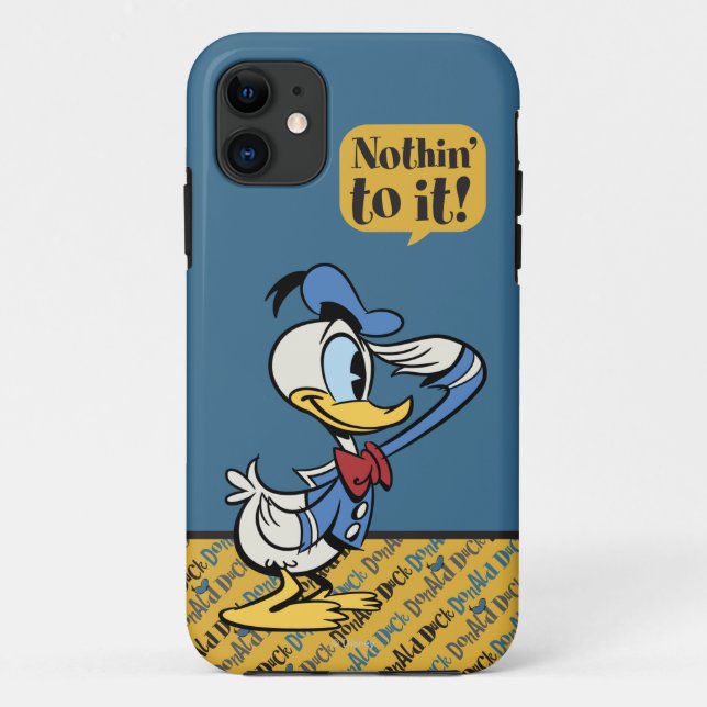Coques Case-Mate iPhone Principaux raccourcis Mickey | Donald Duck Salute (Dos)