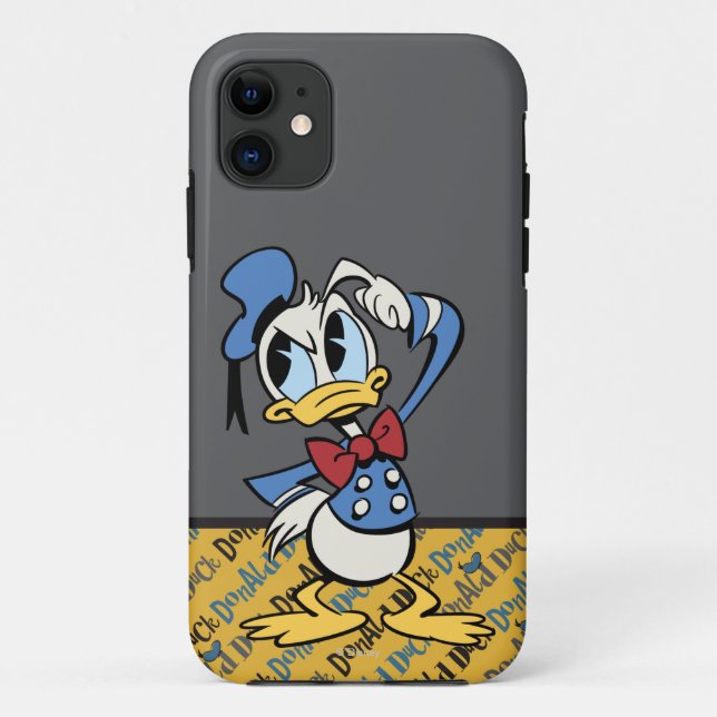 Coques Case-Mate iPhone Principaux raccourcis Mickey | Donald Thinking (Dos)