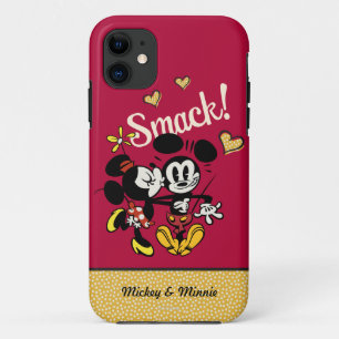 Coque iPhone 11 Principaux raccourcis Mickey  Embrasser sur le jou