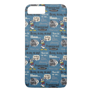 Coque iPhone 7 Plus Principaux raccourcis Mickey  Motif bleu Donald Du