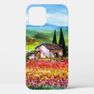 Case-Mate iPhone Case PRINTEMPS DANS LE PAYSAGE TOSCANE Champs de fleurs