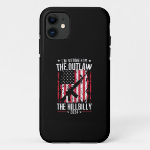 Case-Mate iPhone Case Pro 45 Je vote pour le hors-la-loi et le Hillbilly