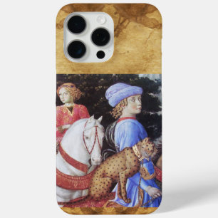 Coque iPhone 15 Pro Max Procession de Magus Melchior, Cheval, Chat sauvage