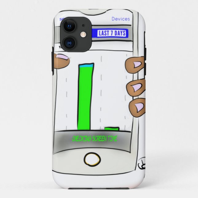 Coques Case-Mate iPhone Produits-Temps-Écran (Dos)