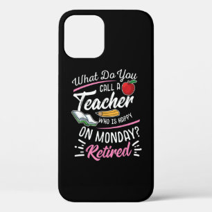 Case-Mate iPhone Case Professeur À La Retraite Professeur Retraité Heu