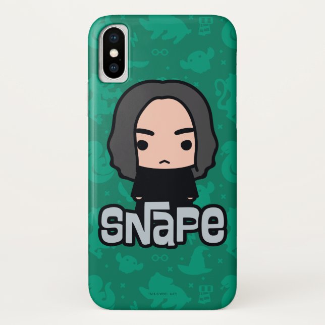 Coques Case-Mate iPhone Professeur Snape Cartoon Caractère Art (Dos)