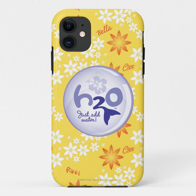 Coques Case-Mate iPhone Profil de nom jaune (Dos)