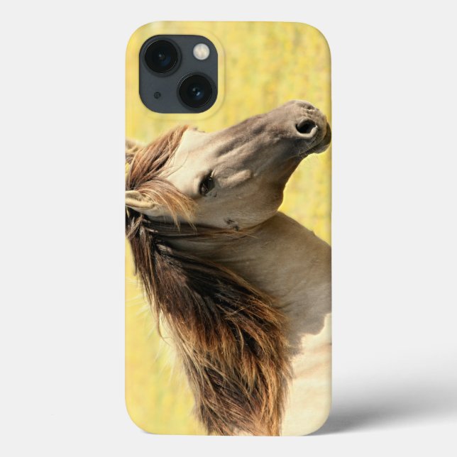 Coques Case-Mate iPhone Profil du cheval beige (Verso)