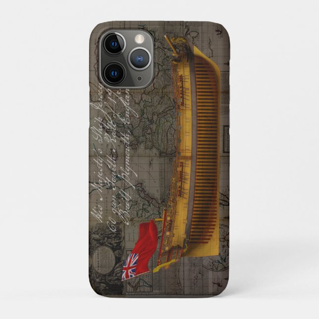Coques Case-Mate iPhone Profile Painting of Ship Jersey (Dos)