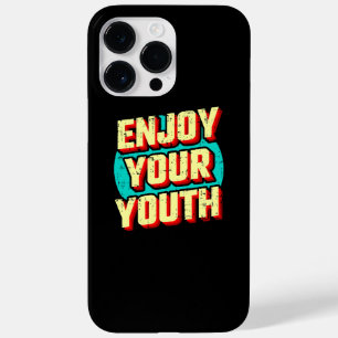 Coque Pour Pour iPhone 14 Pro Max Profitez de votre jeunesse classique