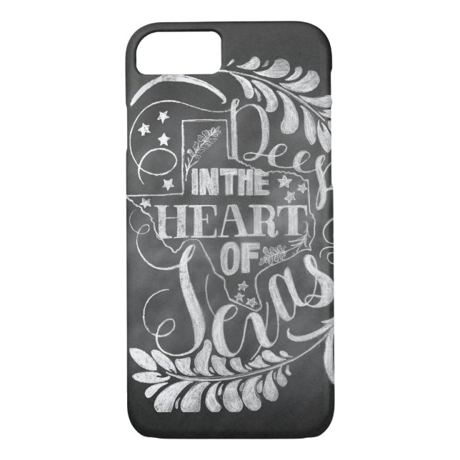 Coques Case-Mate iPhone Profondément au coeur du Texas (Dos)