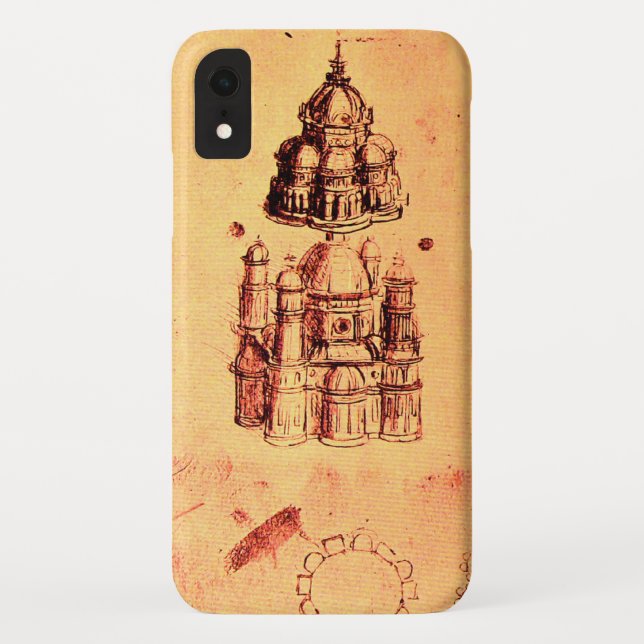 COQUES Case-Mate iPhone PROJET ARCHITECTURAL RENAISSANCE, ARCHITECTE (Dos)