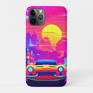 Case-Mate iPhone Case Promenade en voiture dans la ville au coucher de s