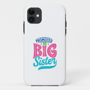 Case-Mate iPhone Case Promu À Grande Soeur, Nouveau Bébé Grande Soeur Ré