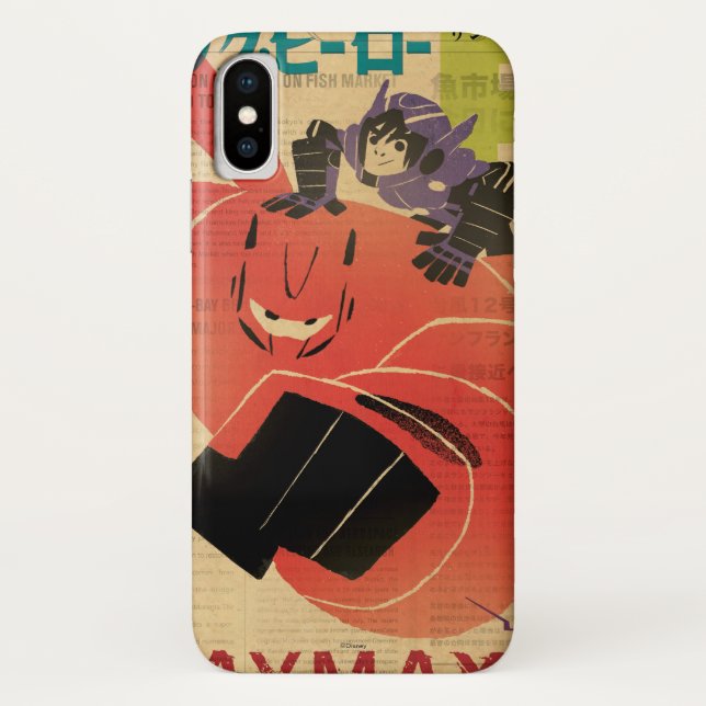 Coques Case-Mate iPhone Propagande Hiro Et Baymax (Dos)